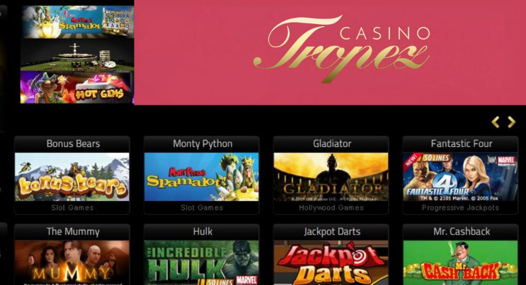 Tropez a new name in the online casino world